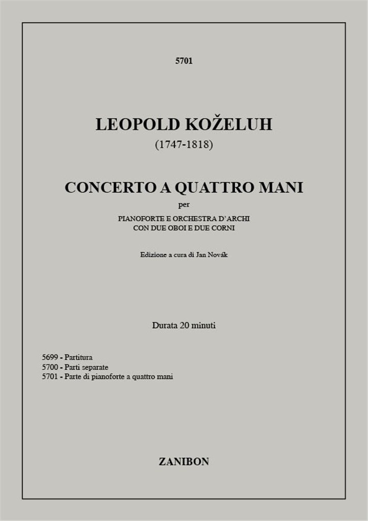 Concerto A Quattro Mani